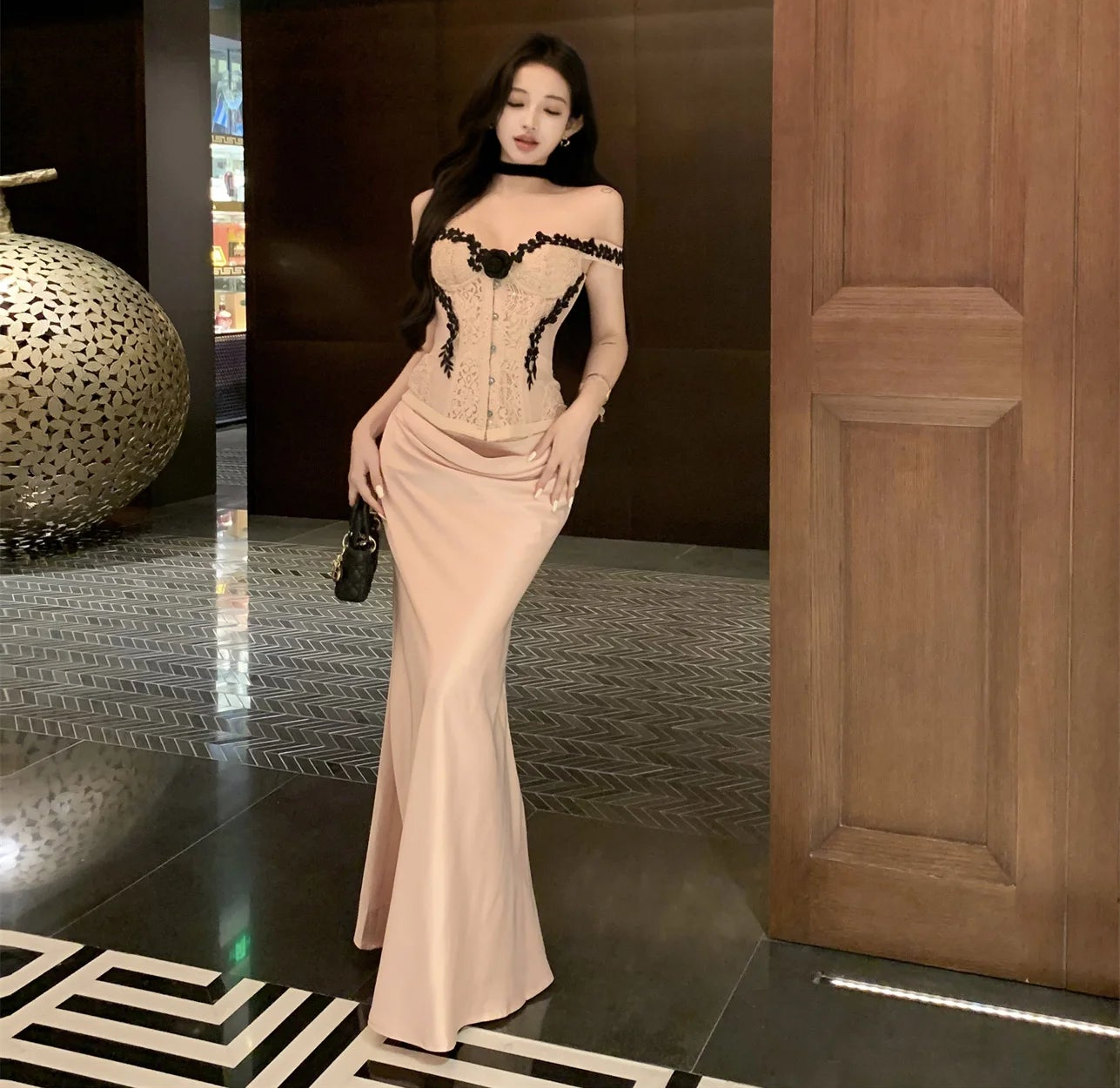 Coquette Lace Bustier Top