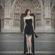 Vinca Dark Coquette Dress