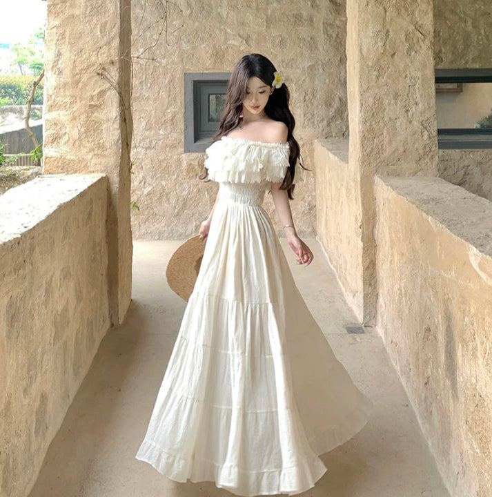 Shanna Off The Shoulders Coquette Dress