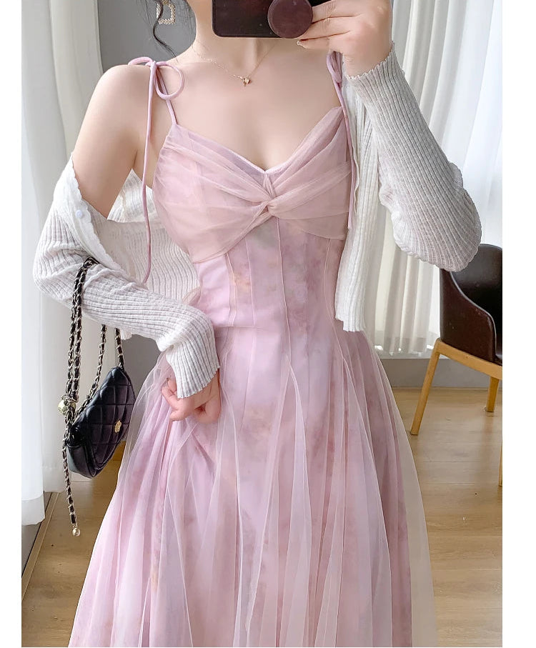 Spring Fairy Balletcore Aesthetic Dress