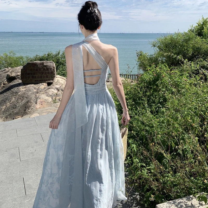 Sea Butterfly Ethereal Dreamy Coquette Fairy Dress