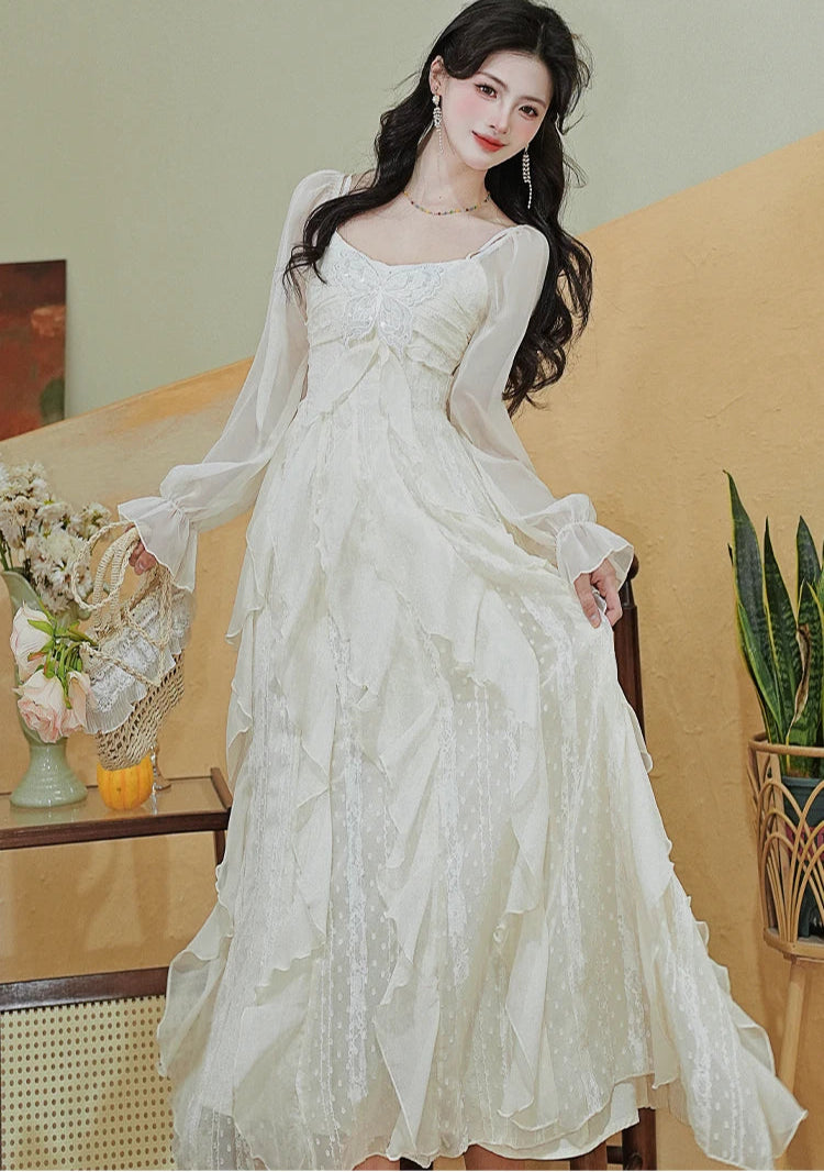 Airielle Butterfly Applique Fairy Dress