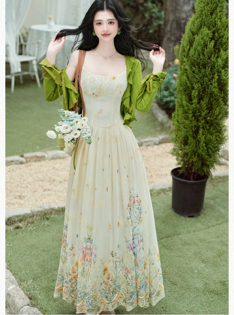 Embroidered Cottagecore Dress cottagecore dresses cottagecore outfits