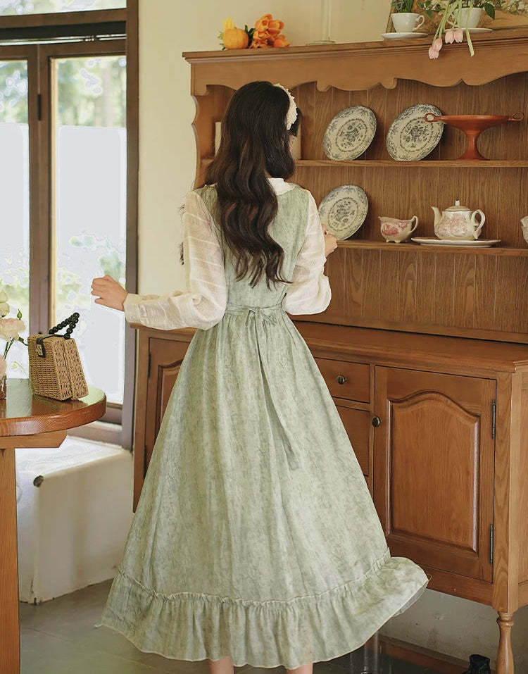 Parsley Dance Cottage Witch Cottagecore Dress