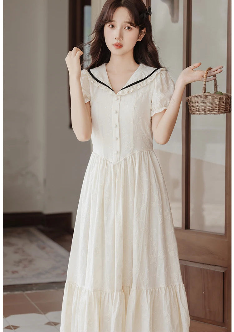 Japanese Style Vintage-Sailor Dress