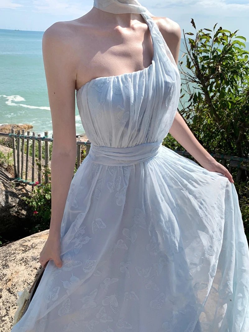 Sea Butterfly Ethereal Dreamy Coquette Fairy Dress
