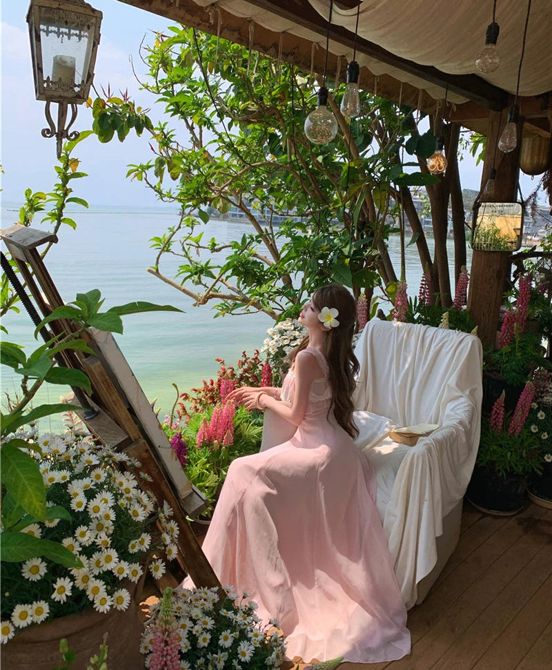 Rose Weather Pink Coquette Dress