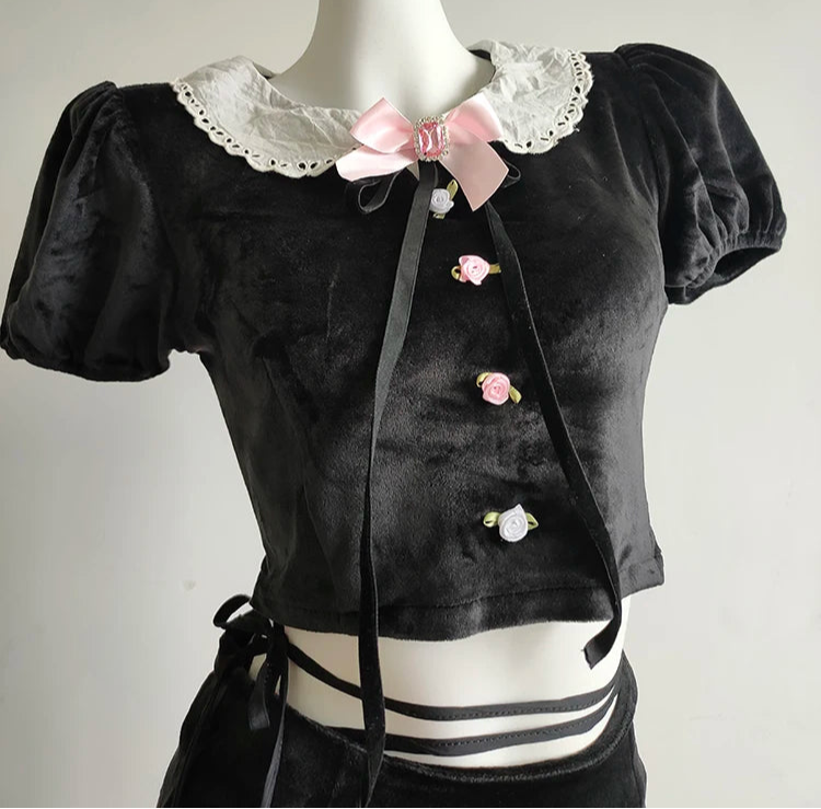 Nora Dark Coquette 2-Piece Set