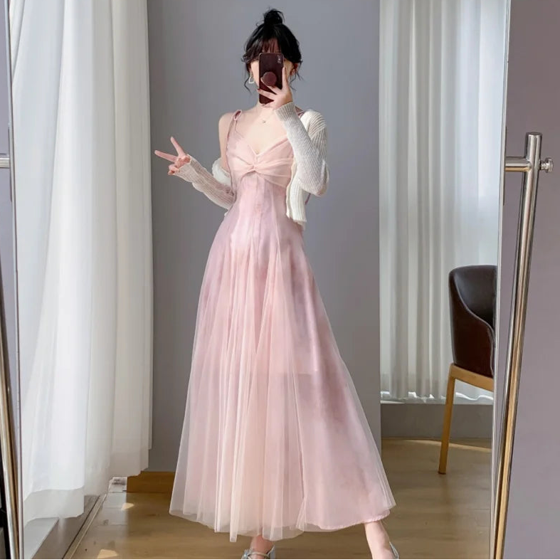 Spring Fairy Balletcore Aesthetic Dress