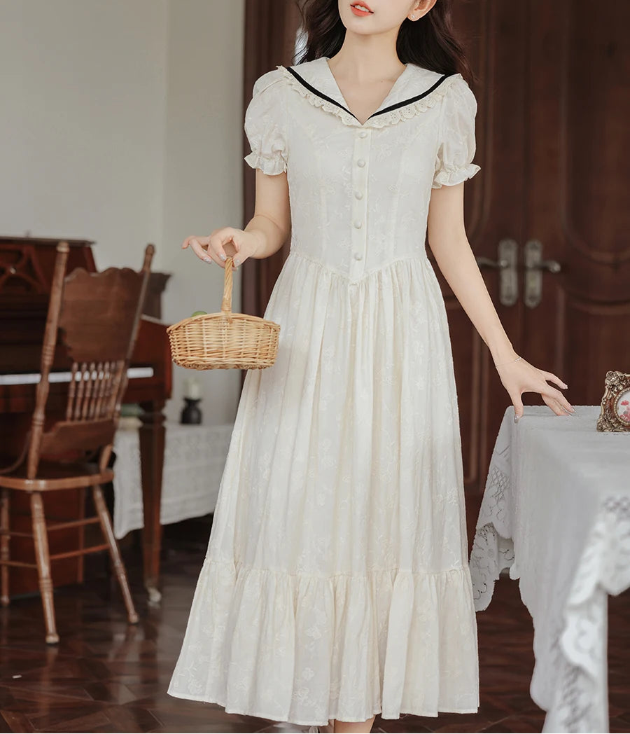 Japanese Style Vintage-Sailor Dress