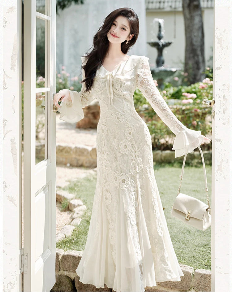 Eleonora Romantic Lace Fairycore Dress