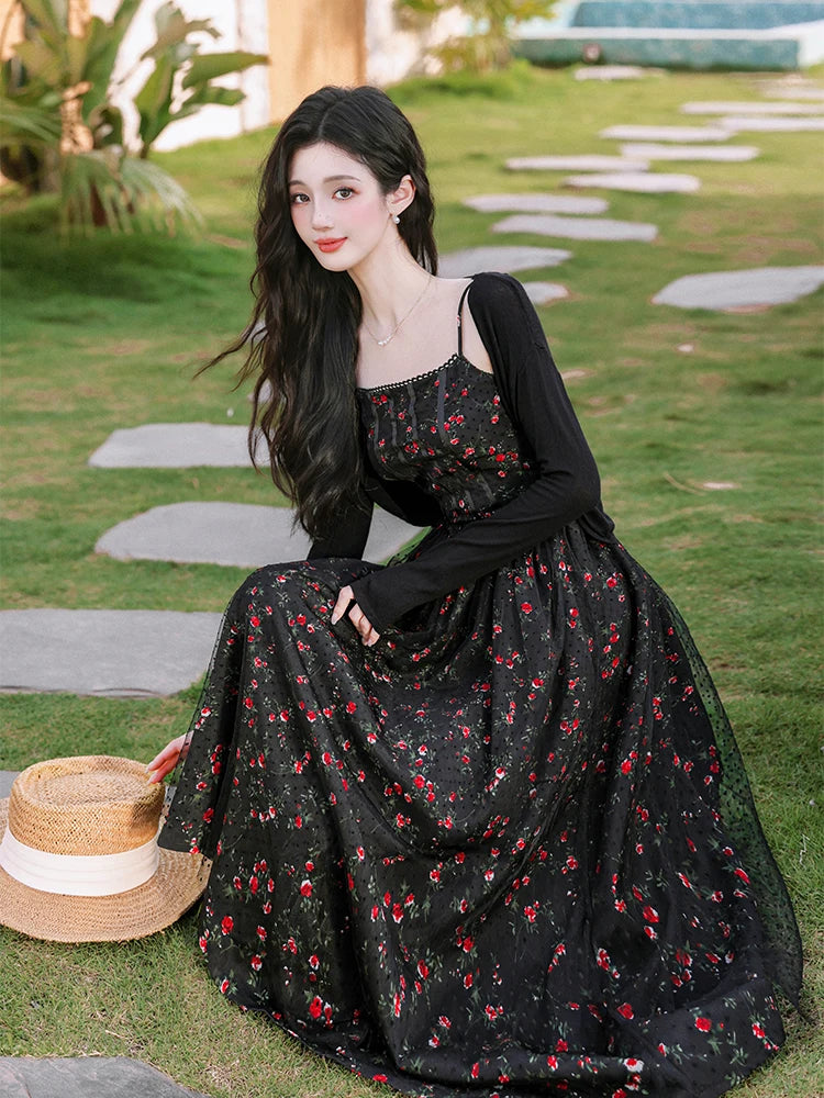 Dark Cottagecore Dress dark cottagecore style dark cottagecore aesthetic