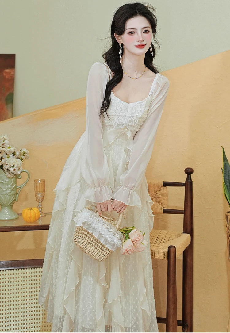 Airielle Butterfly Applique Fairy Dress