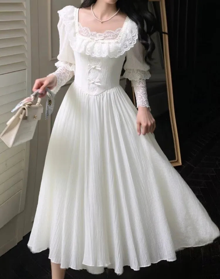 Snowbelle Romantic Royalcore Princess Dress