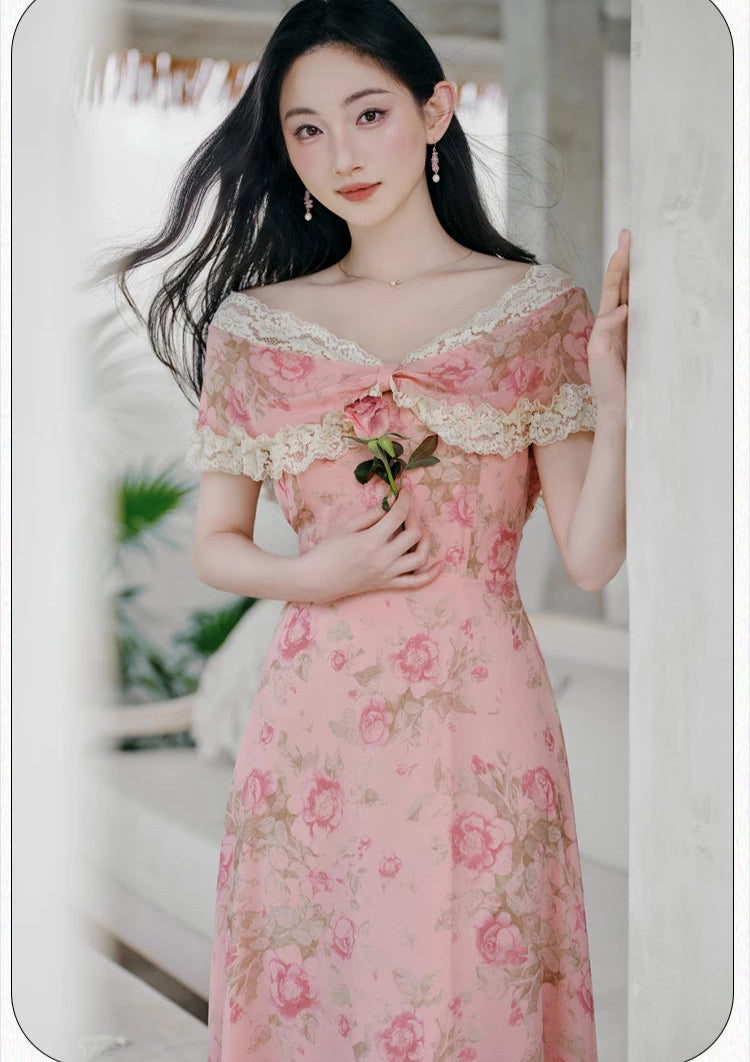 honey pink dress Tina Holly TW624 Rosalyn Organza Formal Dress One Honey Champagne / 4 AUS