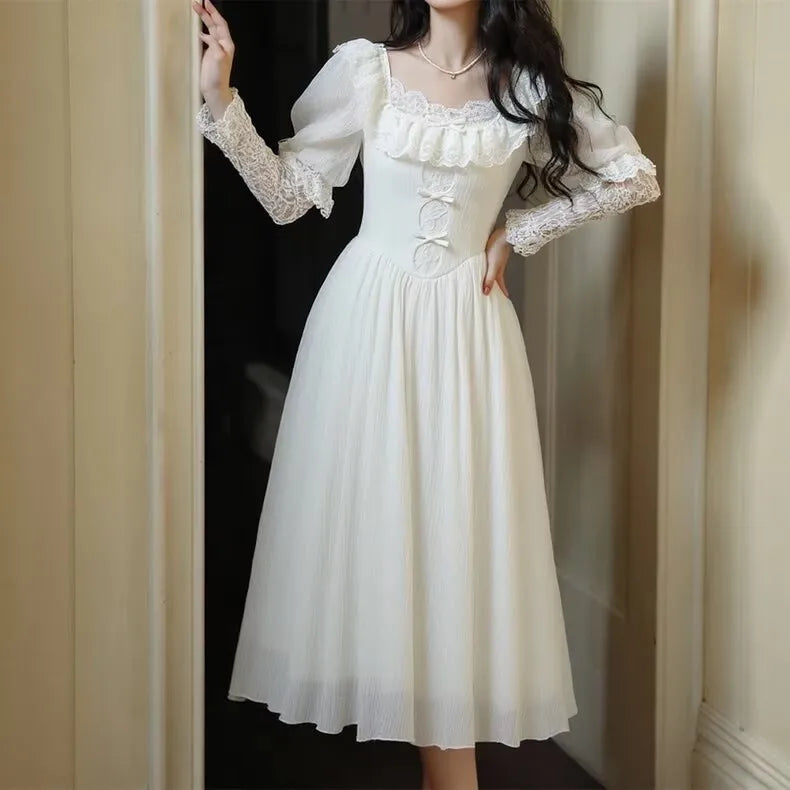 Snowbelle Romantic Royalcore Princess Dress