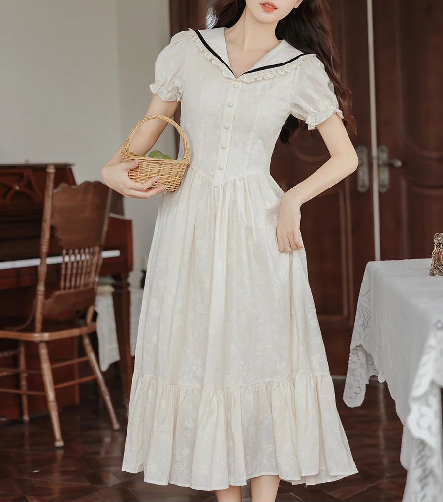 Japanese Style Vintage-Sailor Dress