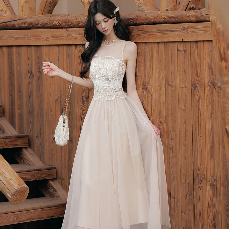 Ethereal Lace Fairy Dress etehreal essence dress fairycore aesthetic Ethereal Lace Fairy Dress etehreal essence dress fairycore aesthetic
