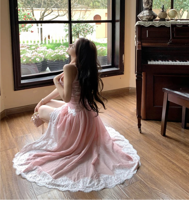 Lizy Lace Coquette Princess Dress