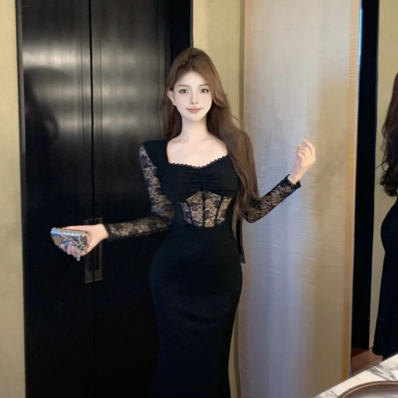 Ice Rose Dark Aesthetic Romantic Goth Dress