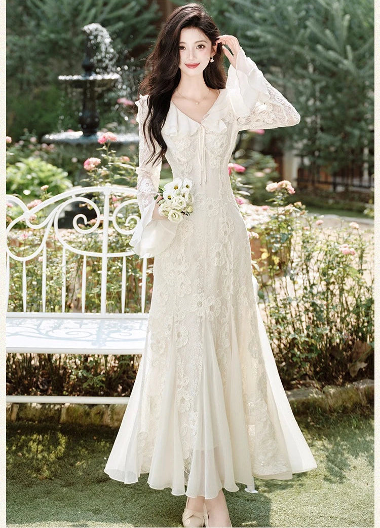 Eleonora Romantic Lace Fairycore Dress
