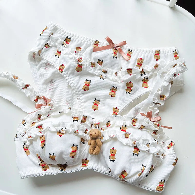 Kawaii Bear Lingerie set