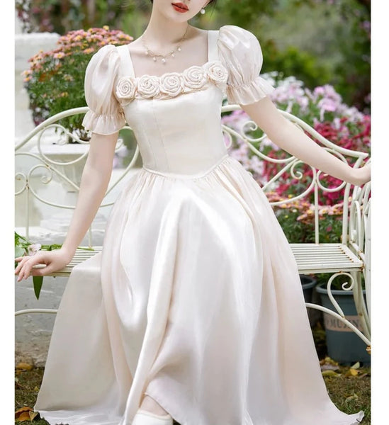 Princesscore Style Romantic Royalcore Aesthetic Princesscore Dresses at Deer Doll