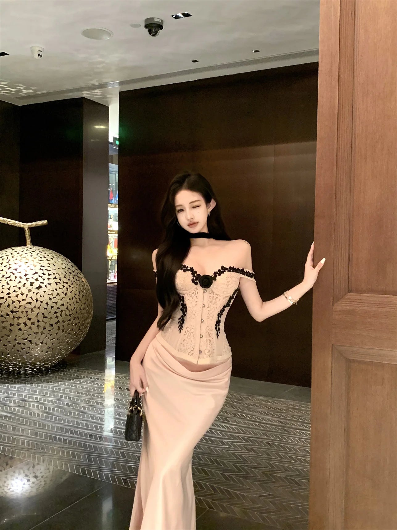 Coquette Lace Bustier Top