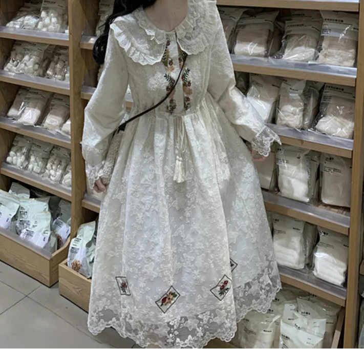 Fig Creek Fall Cottagecore Dress