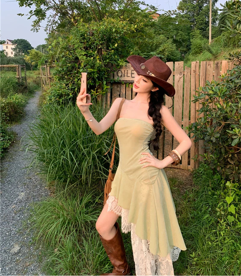 Forest Pixie Goblincore Woodland Fairy Aesthetic Dress