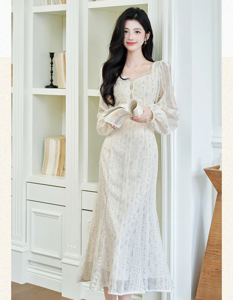 Whispering Aura Romantic Princess Dress