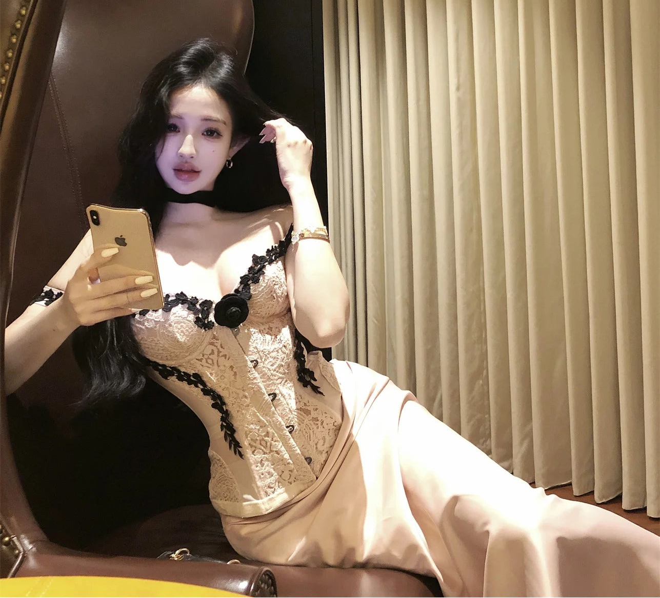 Coquette Lace Bustier Top