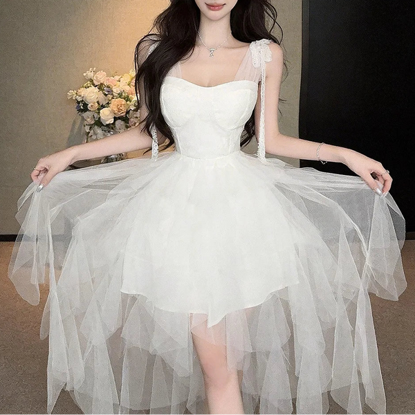 White Tulle Fairy Dress