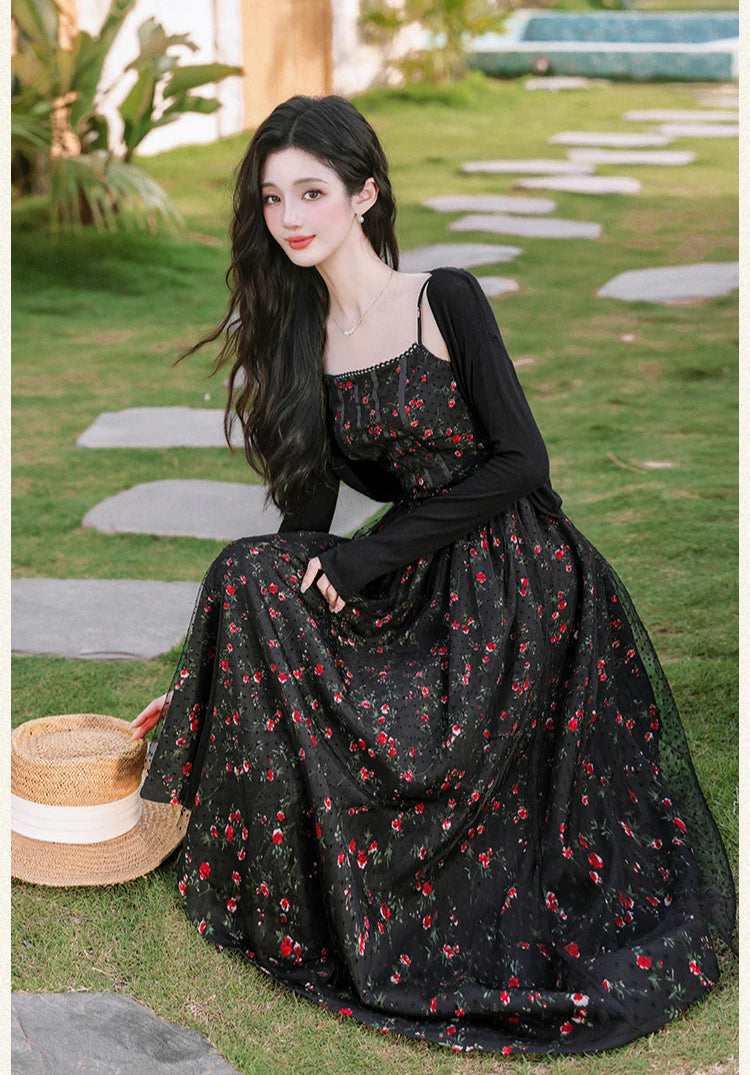Dark Cottagecore Dress dark cottagecore style dark cottagecore aesthetic
