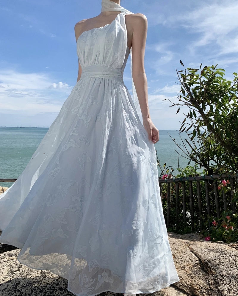 Sea Butterfly Ethereal Dreamy Coquette Fairy Dress