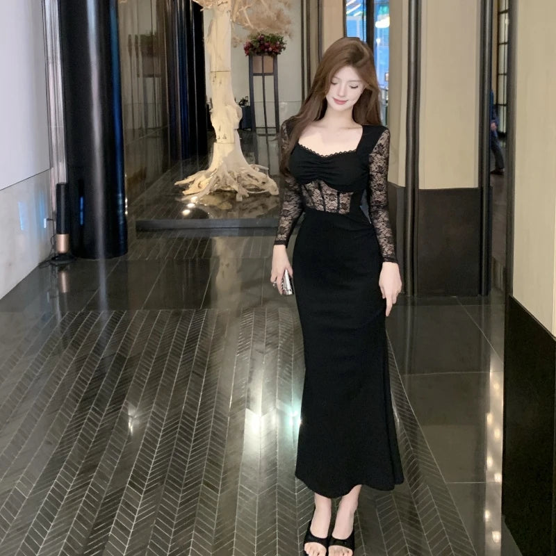 Ice Rose Dark Aesthetic Romantic Goth Dress