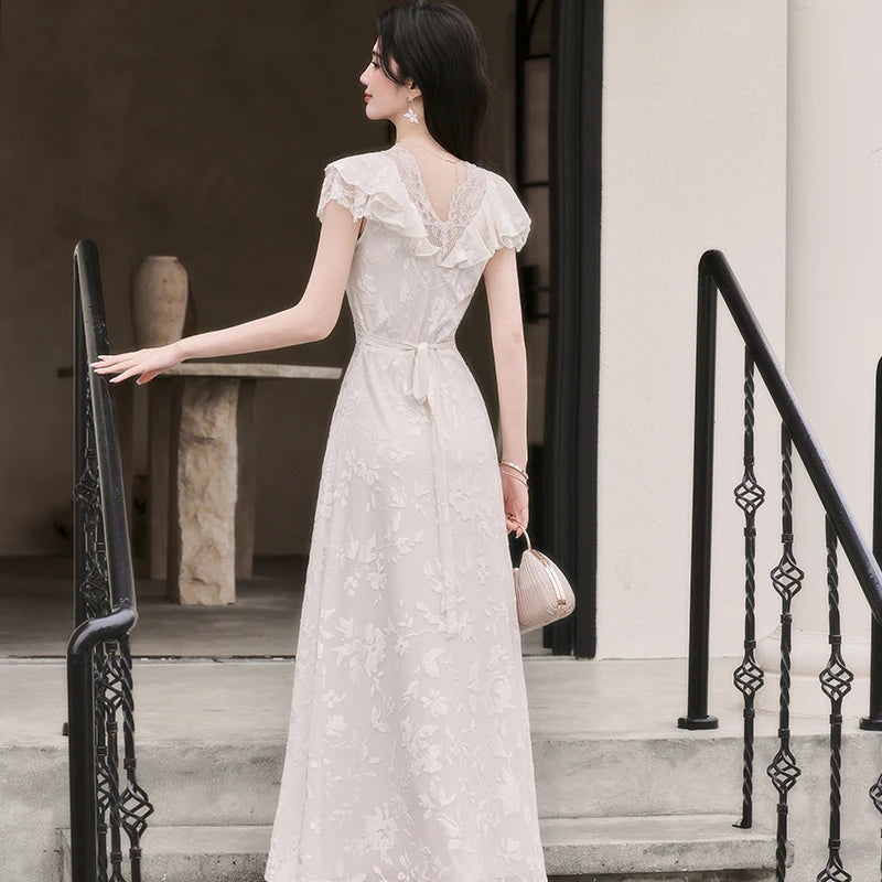 Charlotte Romantic Light Academia Dress
