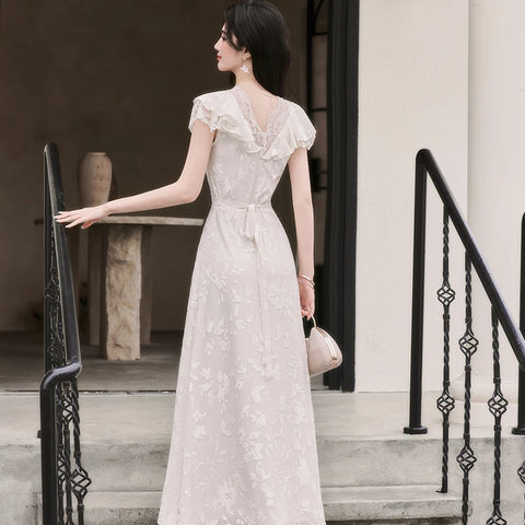 Charlotte Romantic Light Academia Dress