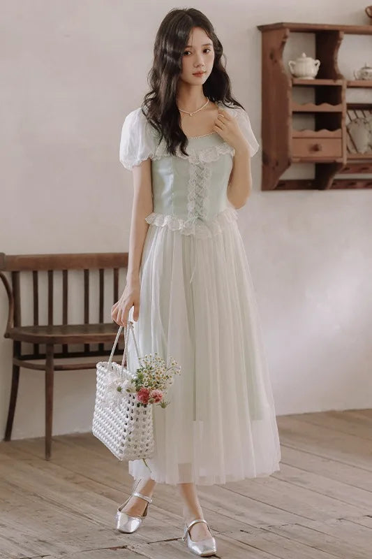 Balletcore Style Fairy Dress Balletcore Dress Balletcore Aesthetic Balletcore Style Fairy Dress Balletcore Dress Balletcore Aesthetic