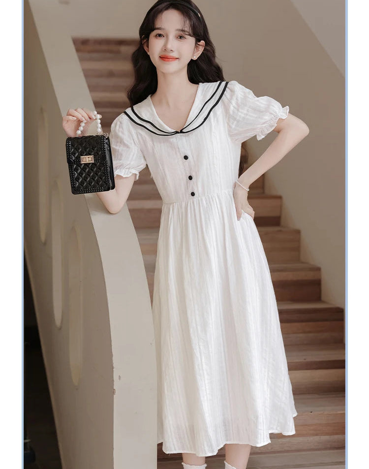 Japanese Style Vintage-Sailor Dress jfashion sailor dress school uniform Japanese Style Vintage-Sailor Dress jfashion sailor dress school uniform
