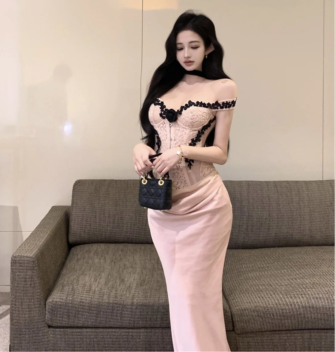 Coquette Lace Bustier Top