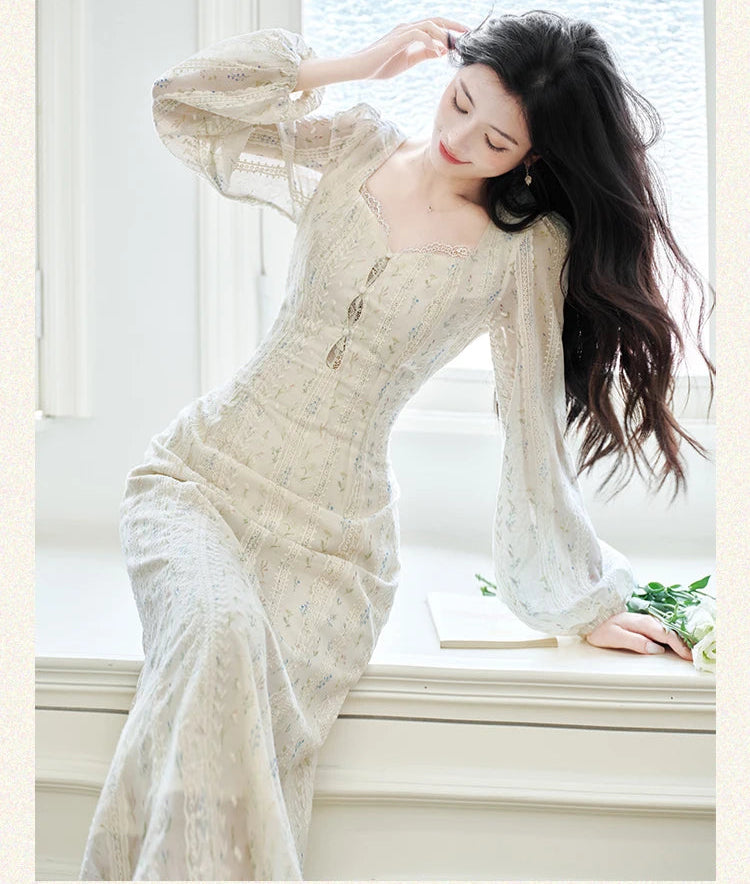 romantic princess dress Scarlet Elegance Princess Dress