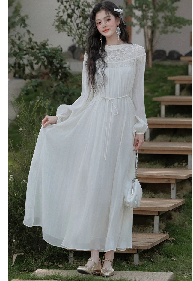 Ethereal Bohemian Fairy Dress