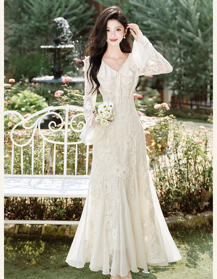 Eleonora Romantic Lace Fairycore Dress