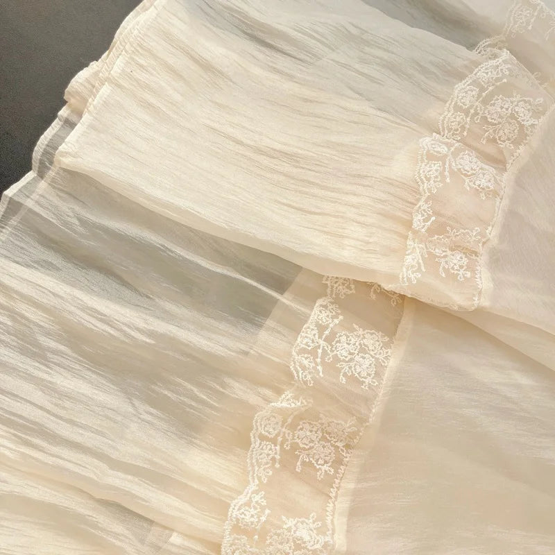 Grecian Blossom Vintage-style Lace Gunne Sax Dress