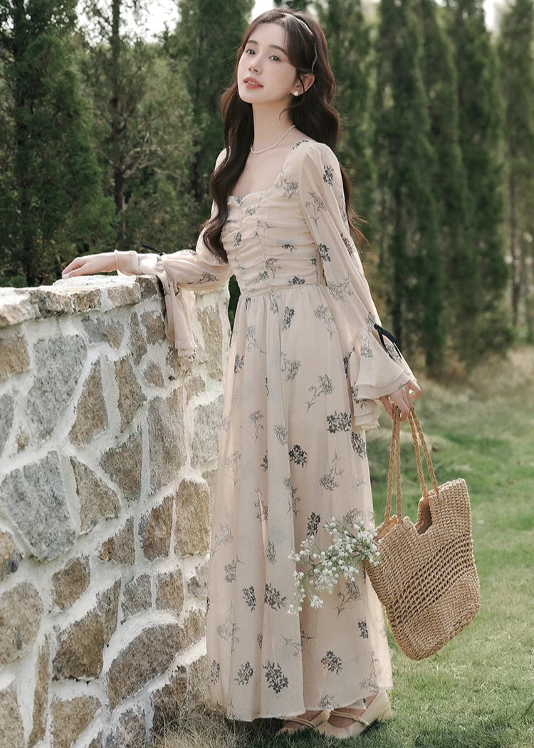 Bloom Shadows Romantic Fall Fairy Dress