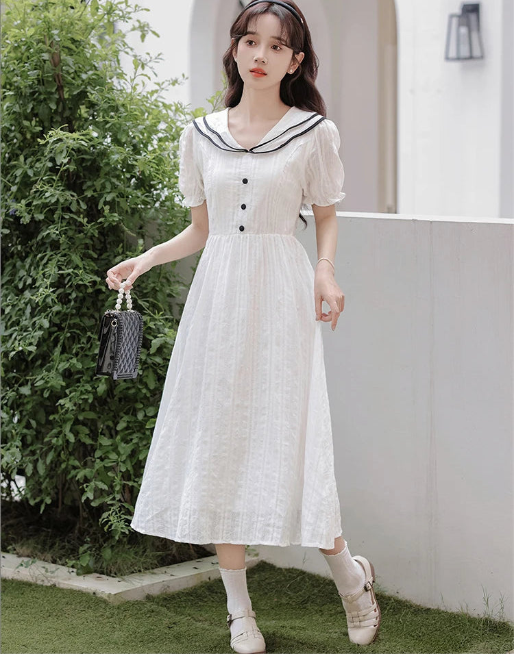 Uminohi Japanese Style Vintage-Sailor Dress
