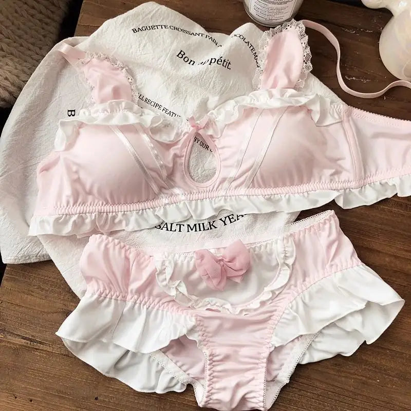 Pastel Bunny Coquette Lolita Lingerie Set