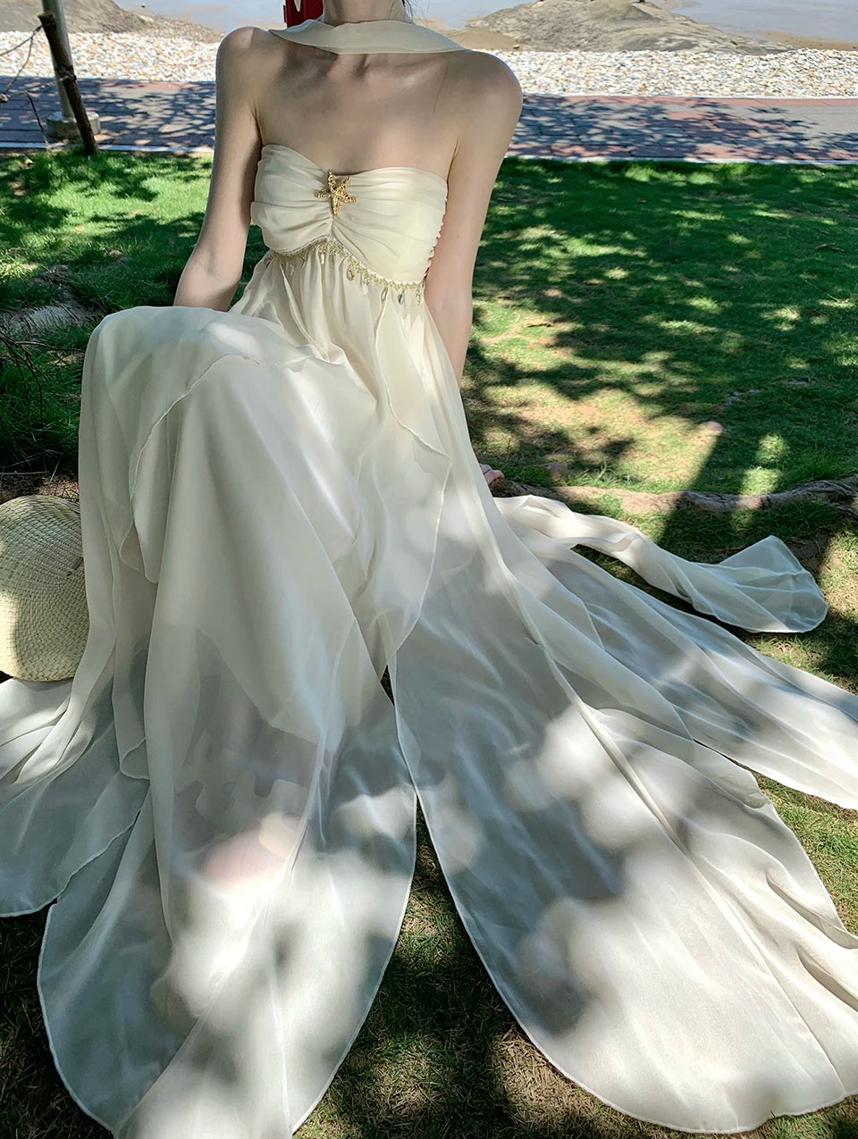 Siren Tide Ethereal Essence Fairycore Aesthetic Dress
