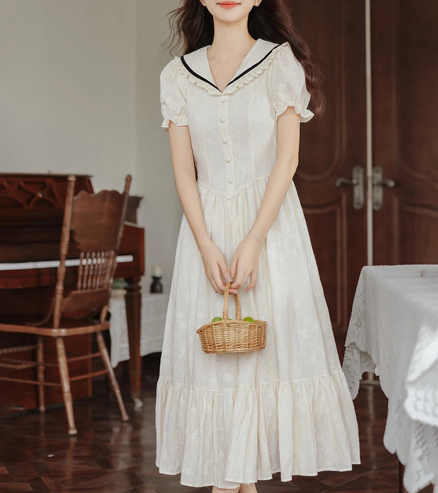 Japanese Style Vintage-Sailor Dress